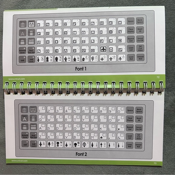 Cricut ORNAMENTAL IRON shapes & font - Picture 13 of 14